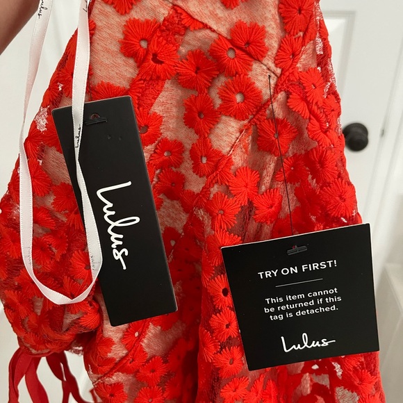 Orage Red Dress - Picture 4 of 4